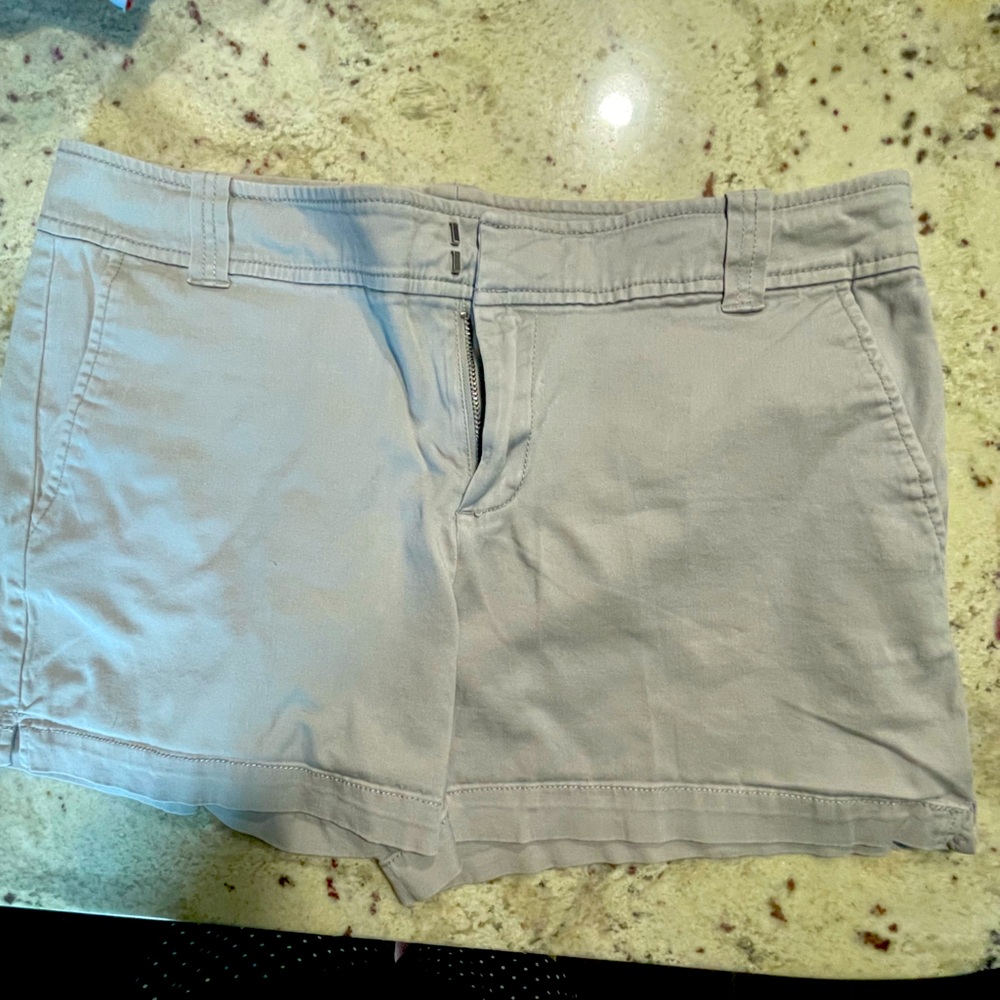 New York & Company Gray Bermuda Shorts Casual Style